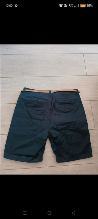 Reserved granatowe Bermudy damskie rozm S