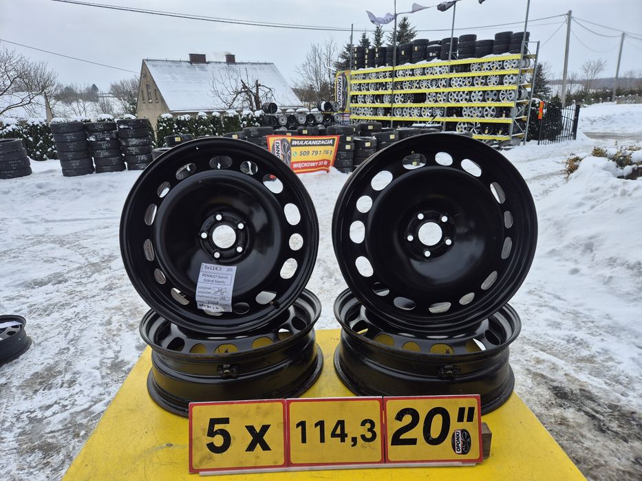 Felgi Stalowe 5x114.3 20 Cali Renault Scenic Gran-Scenic