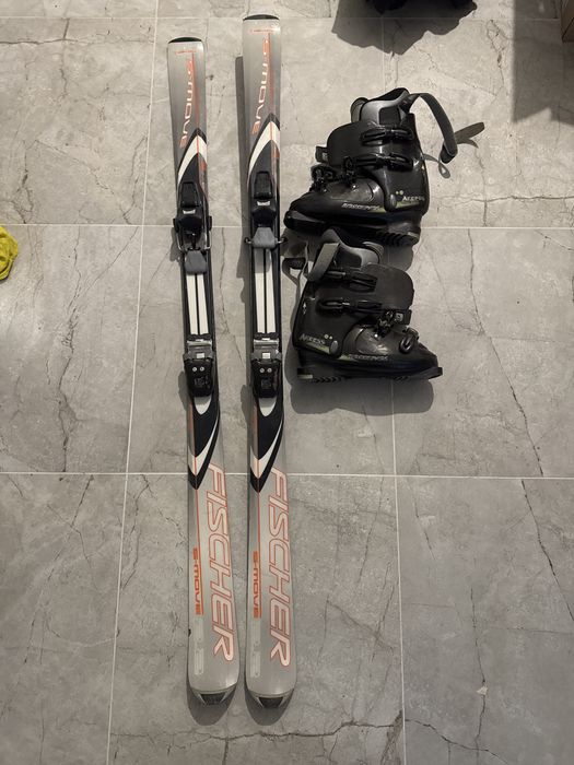 Narty fischer i buty rossignol