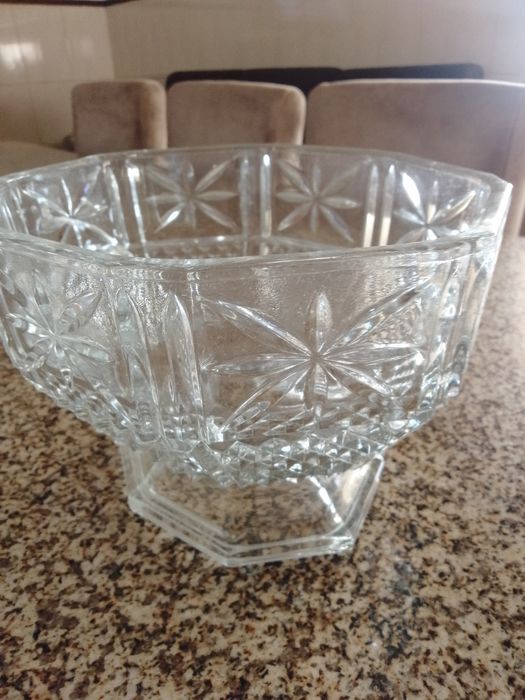 Taça em vidro para fruta