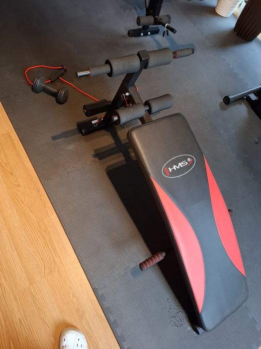 Silownia domowa z matą