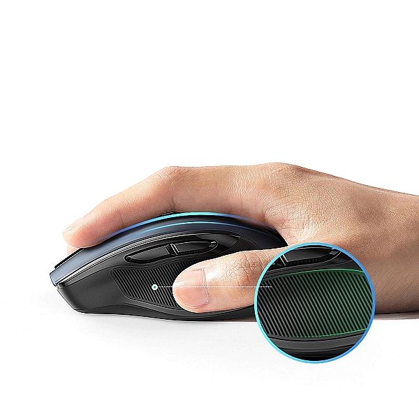 Mysz optyczna Ugreen MU006 bezprzewodowa USB 2.4GHz / Bluetooth 5.0/40