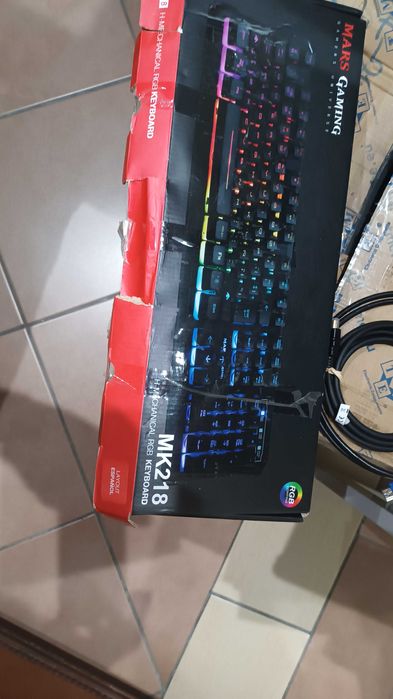 Teclado Gaming MARS GAMING RGB