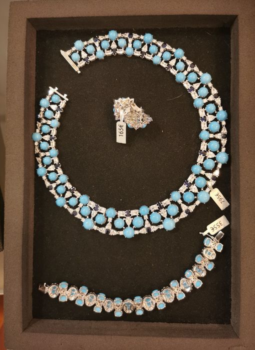 Tabuleiros de arrumação para jóias/Ourivesarias