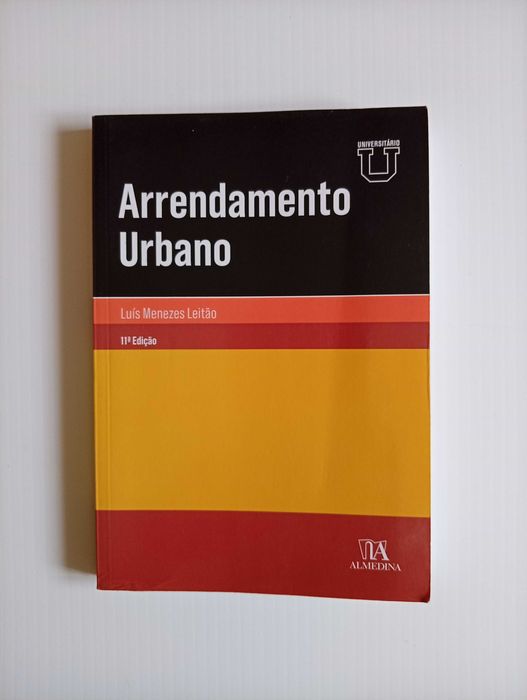 Livro "Arrendamento Urbano", de Luís Menezes Leitão