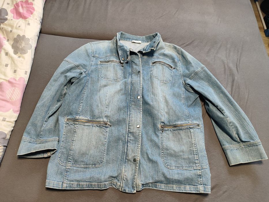 Ulla Popken kurtka jeansowa katana 50 52