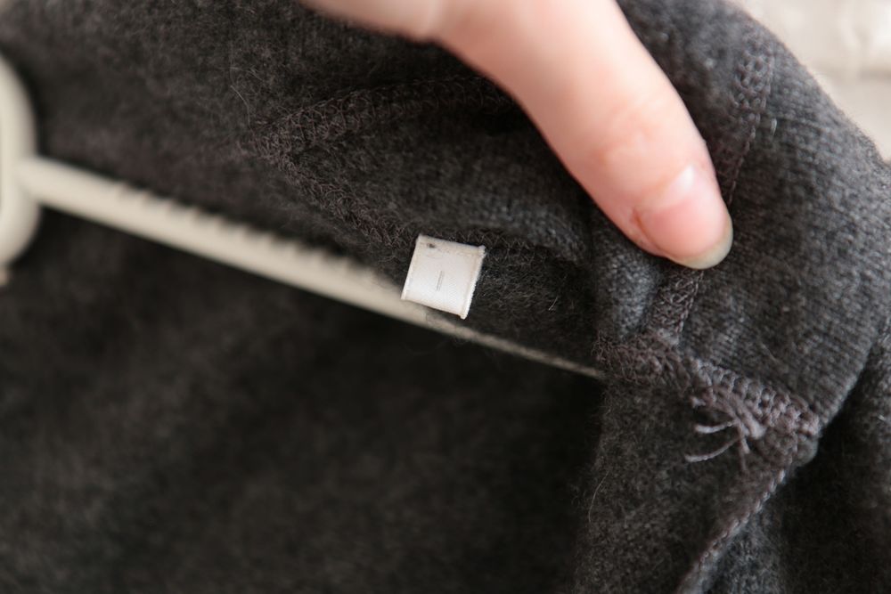 Sweter kardigan FTC Cashmere prawie 100% kaszmir M repeat z kapturem