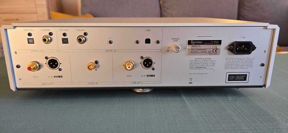 Odtwarzacz SACD Esoteric K-05Xs
