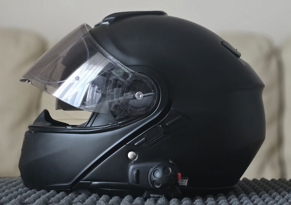 Kask szczękowy Shoei Neotec XL + Sena 5 - czarny mat