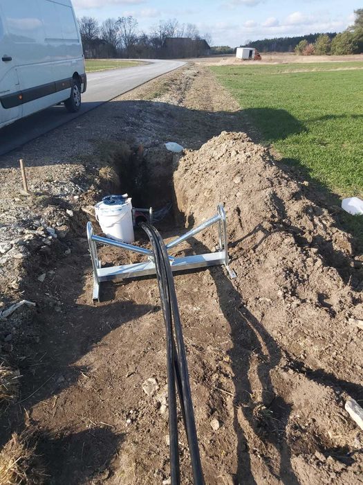 Wynajem wciągarki kablowej VOLTA 5500 5,5 t, 1000 m liny z operatorem