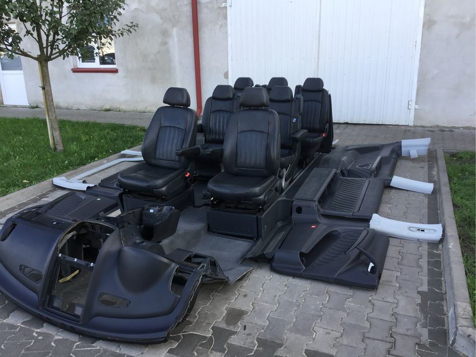 Салон карти потолок підлога сидіння  комплект Mercedes Vito 639 Viano