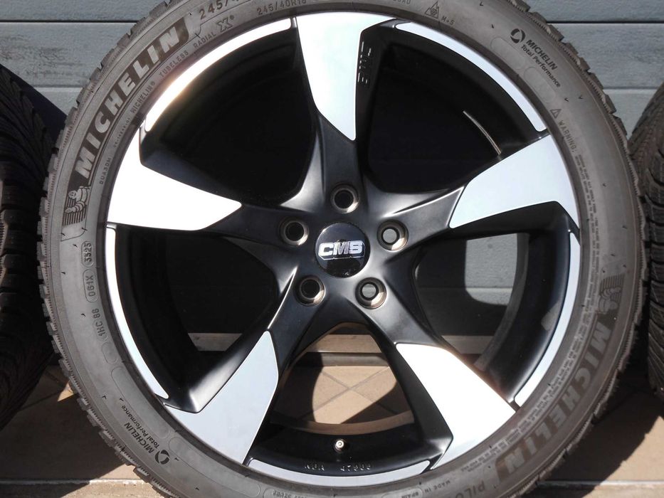 ! Koła zimowe aluminiowe 18 5x112 Audi A4 B9 B8 A6 C6 Michelin 23r ~7mm
