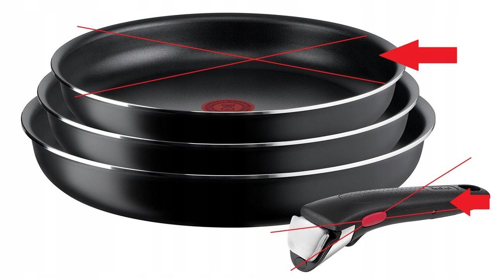 Zestaw patelni Tefal Ingenio Easy On bez uchwytu