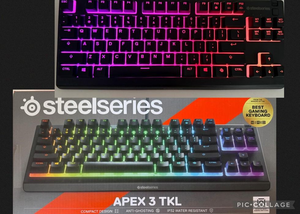 Teclado gamer pouquíssimo usado.