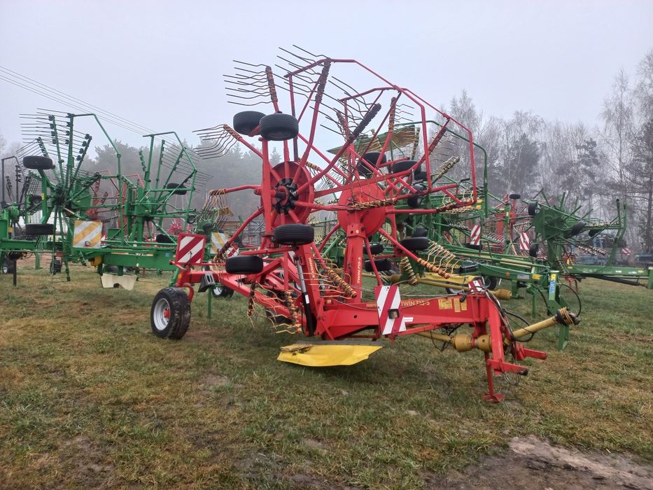 Zgrabiarka Dwu Gwiazdowa, Niemeyer.Krone,cllas,Kuhn,Vicon,Deutz fahr.