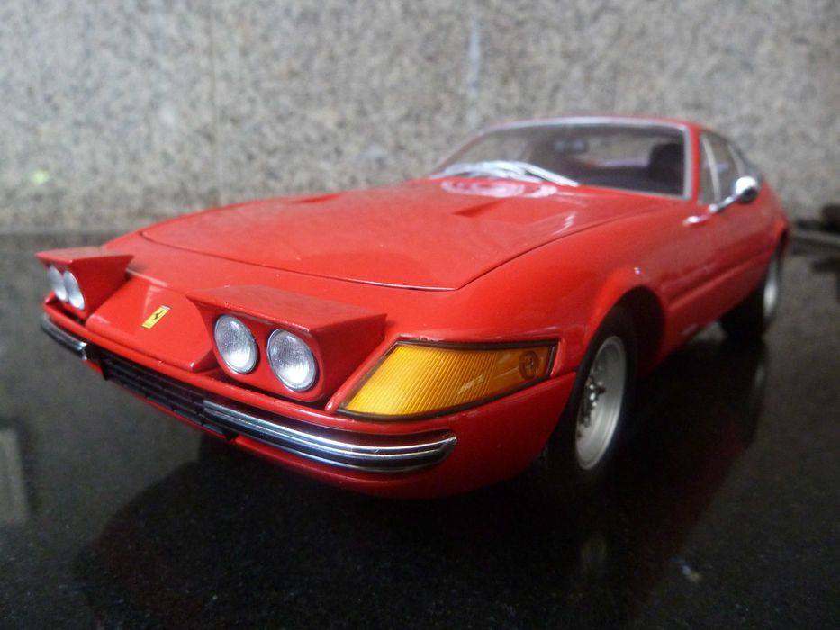 1:18 Kyosho, Ferrari 365 GTB/4 Daytona 1971, AutoArt Minichamps