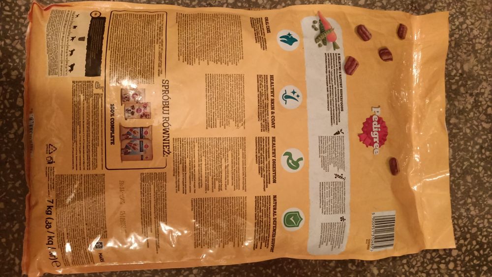 Karma dla psa Pedigree dwa opakowania