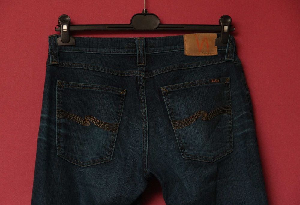 Nudie 28 32  джинсы из хлопка made in Italy