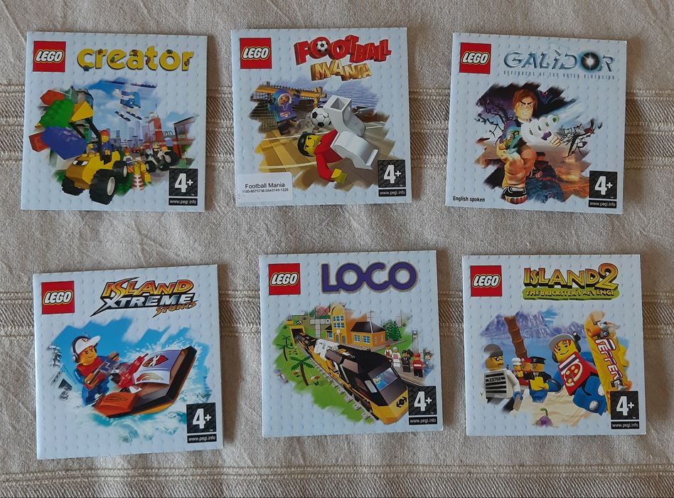 Jogos retro pc SIMS, NASCAR e LEGO