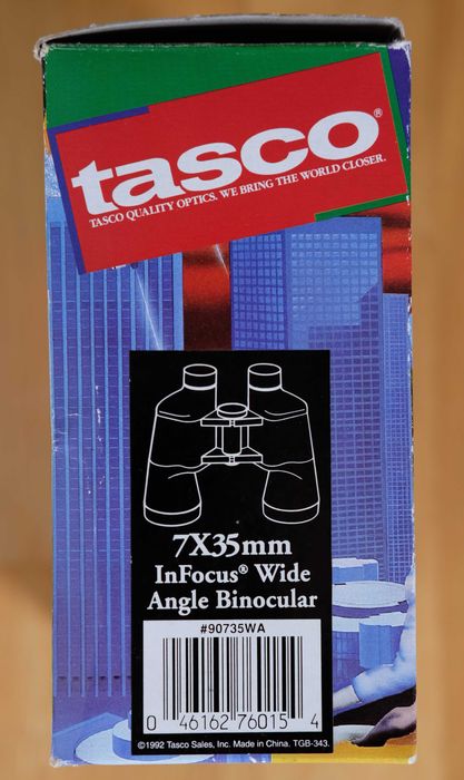 Binóculos Tasco 7x35mm