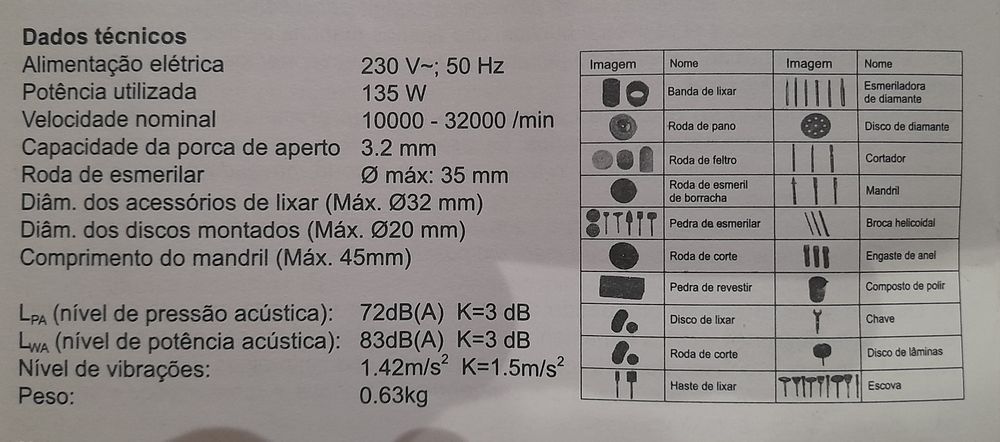 Mini-ferramenta Dexter DM-130B-1
Como novo