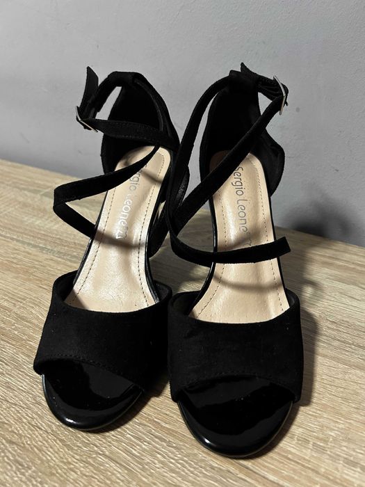 czarne szpilki rozmiar 38