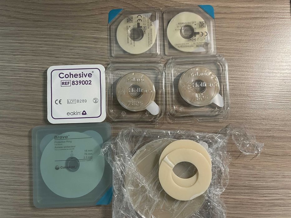 Калоприймачі та засоби для догляду за стомою