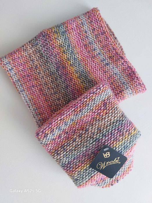 Czapka z kominem nowa