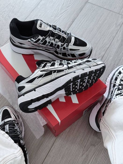 Кросівки Nike P-6000 Metallic/Black premium | Кроссовки Найк чоловічі жіночі