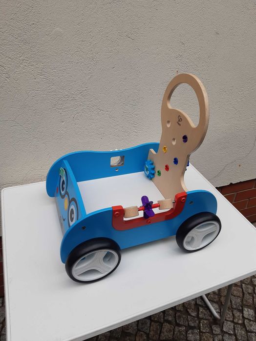 Drewniany pchacz Hape. Hape Baby Einstein chodzik. 1/3 ceny nowego.