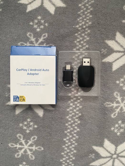 Adapter CarPlay Android Auto++ Odbiornik bluetooth 5.0
