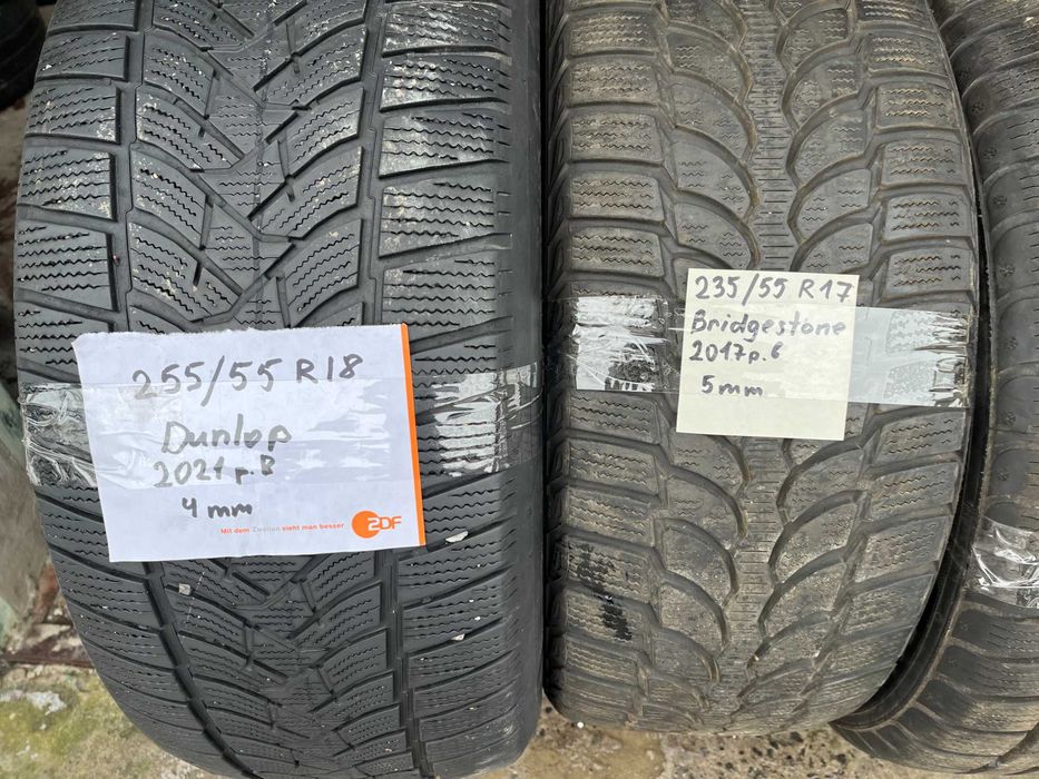 Шина зимова R17 225/55 Tomket розпаровка одиночка на запаску