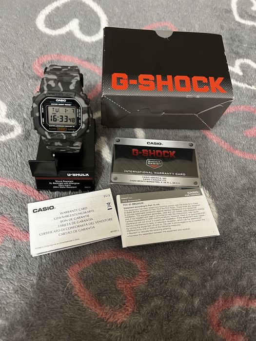 Годинник Casio G-Shock 5600,тактичний,камуфляж,піксель,водостійкий