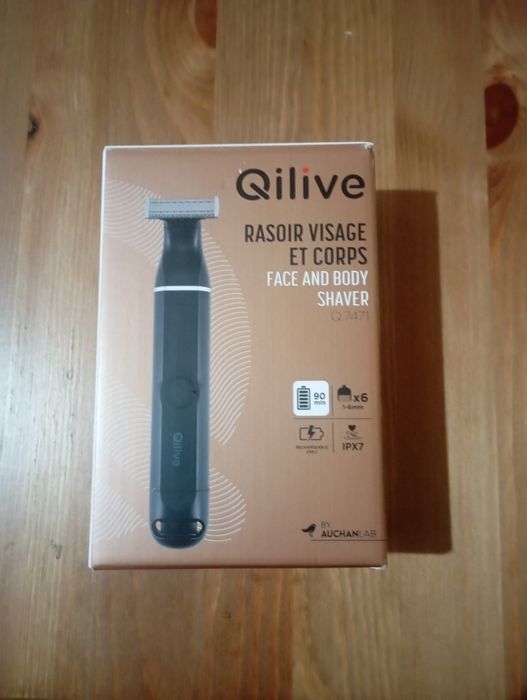 Máquina Quilive, barba e corpo