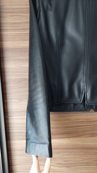 Kurtka skórzana ramoneska czarna M