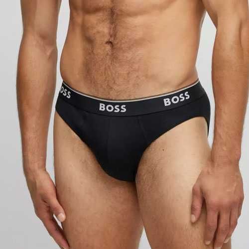 HUGO BOSS slipki 3 PAK slipek męskich NOWOŚĆ 2025