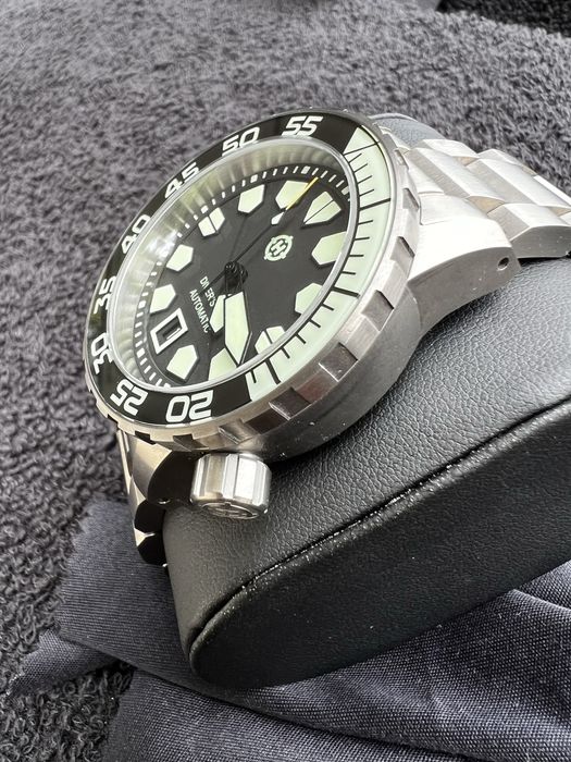 HELM Khuraburi Titanium Automatic 300m (Ref. 06AR3) – Full Set / Tytan / Dodatkowy Pasek HELM / Bez Czekania!