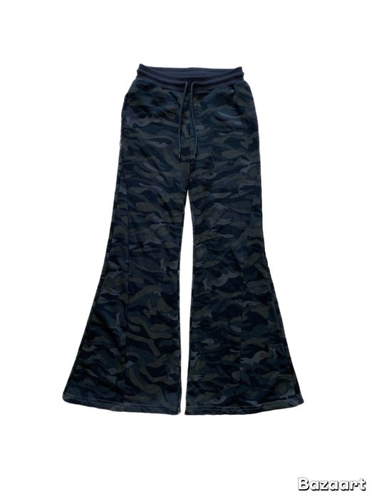 Штани клеш хакі opium