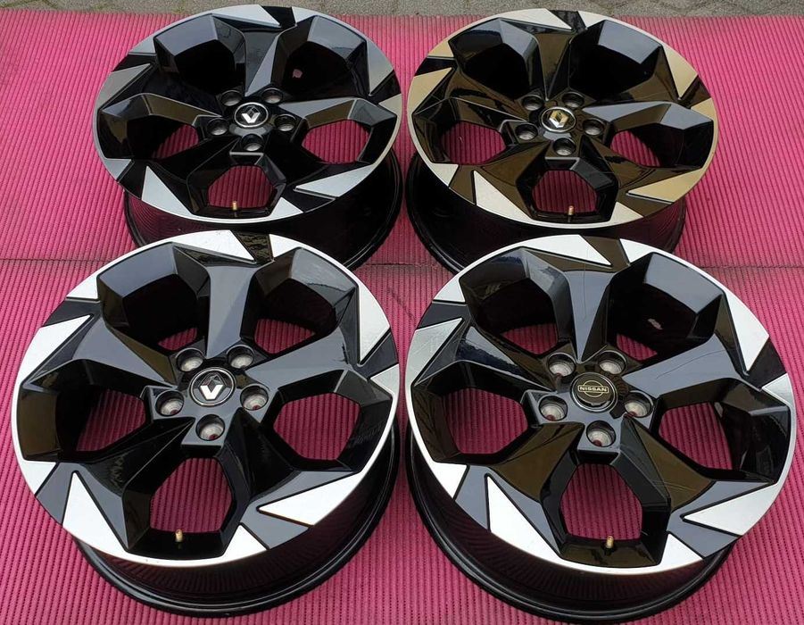 3683-Jantes 18 5x114.3 Originais Renault Captur E-Tech Hybrid