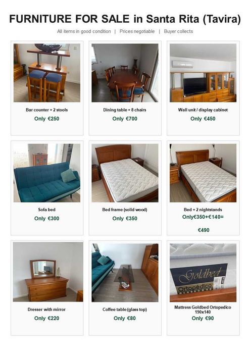Mobiliario de Sala (perto Tavira)