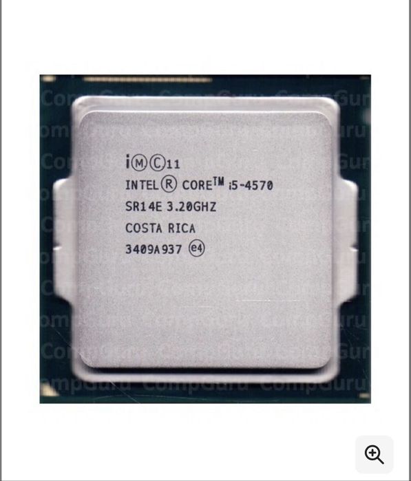 Зборка пк на 1150 сокеті з процесором і5 4570