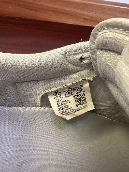 Nike air jordan 1 low og metalic silver