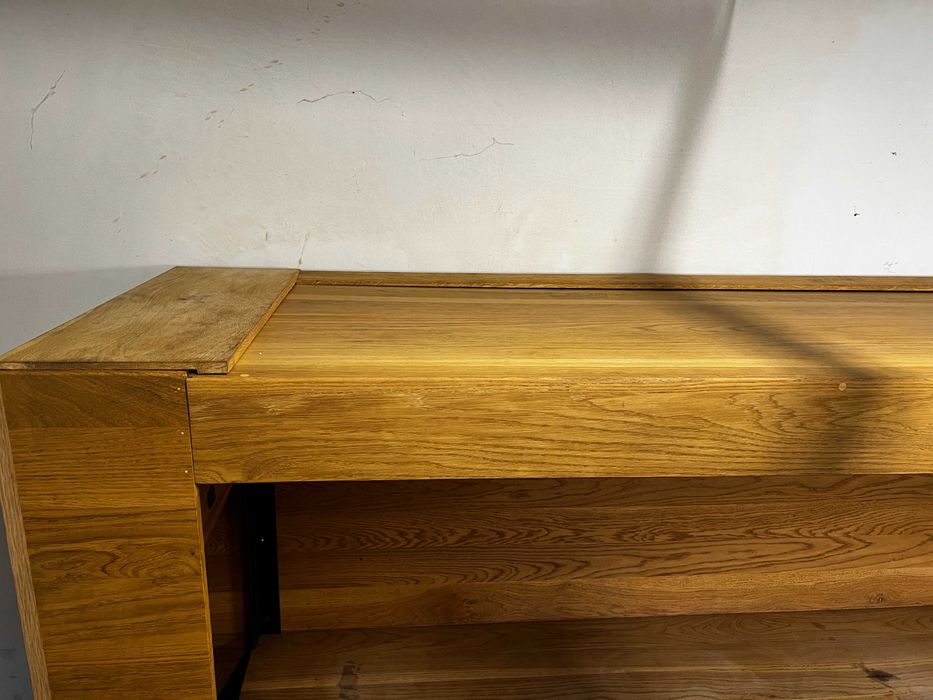 Sprzedam szafkę pod akwarium / terrarium – dąb + metalowy stelaż