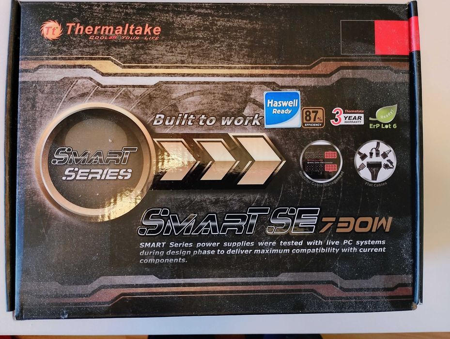 Zasilacz ATX Thermaltake SmartT SE 730W (modularny).