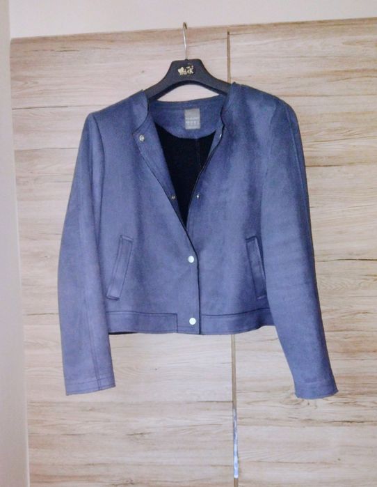 Kurteczka Primark, ramoneska ala zamsz 48