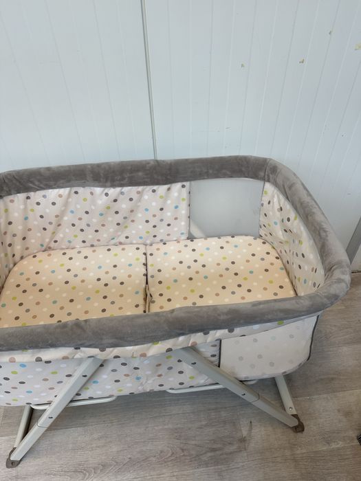 Łóżeczko Hauck Dreamer składane dostawka (turystyczne)