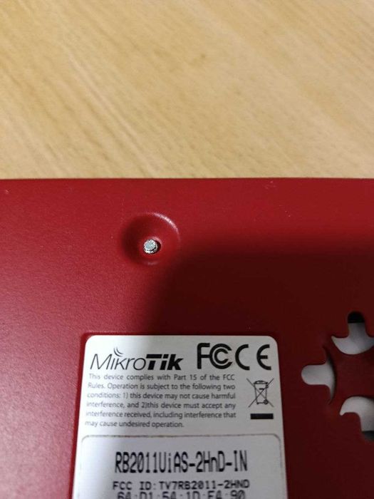 MikroTik RB2011UiAS-2HnD-IN роутер / маршрутизатор