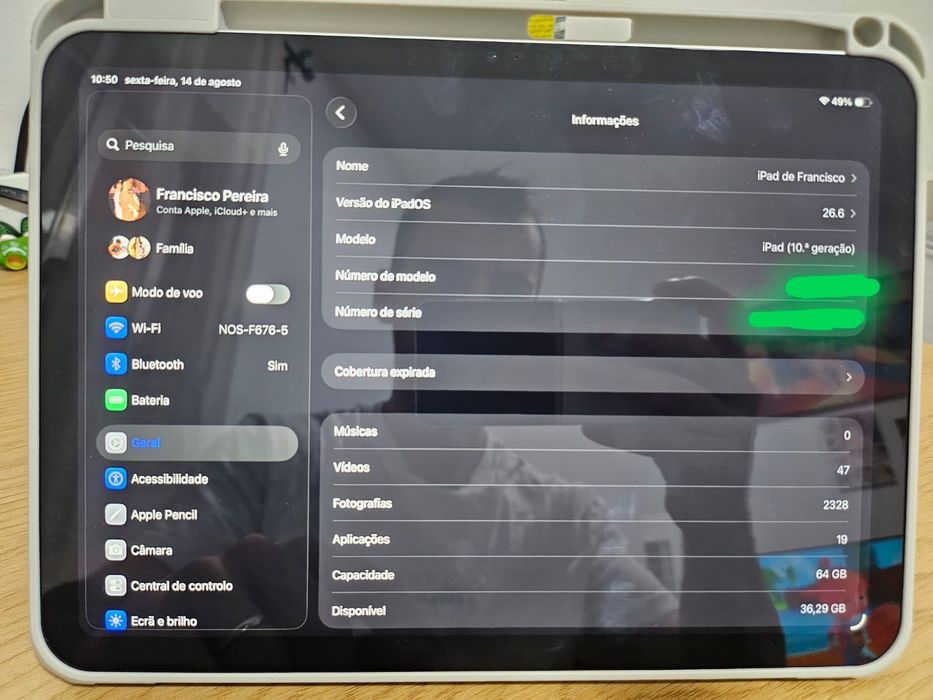 iPad 10th geração