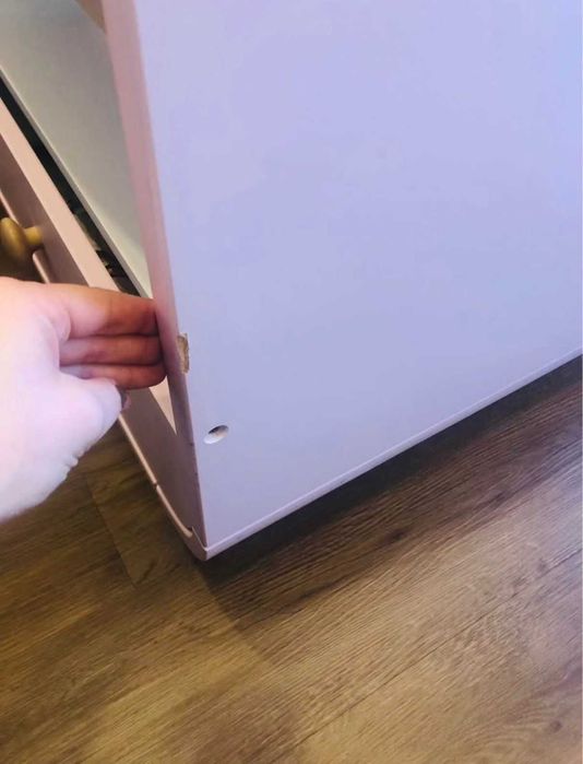 Berço IKEA MYLLRA Rosa - Braga