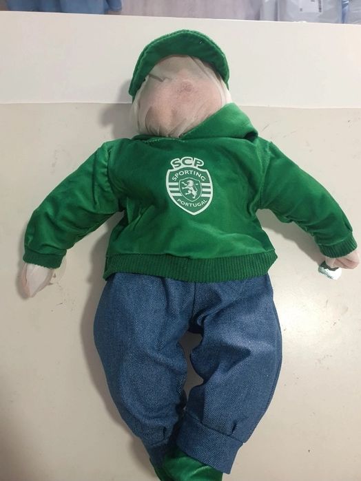 Boneco bebé do Sporting